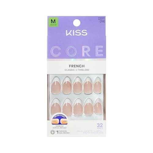 KISS Core 'Curiosity', Medium Almond White