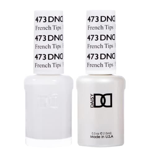 DND Gel + Lacquer Duo, French Tips #473