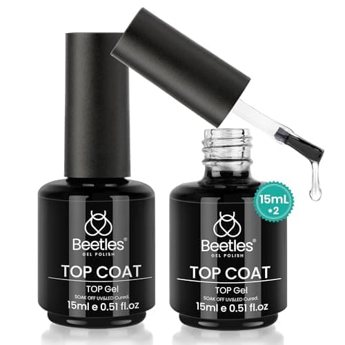 Beetles No-Wipe Top Coat, 2-Pack