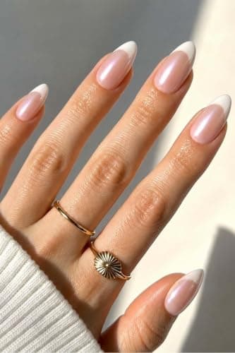 AzureBeauty Glazed Donut French, Short Almond, 32pc