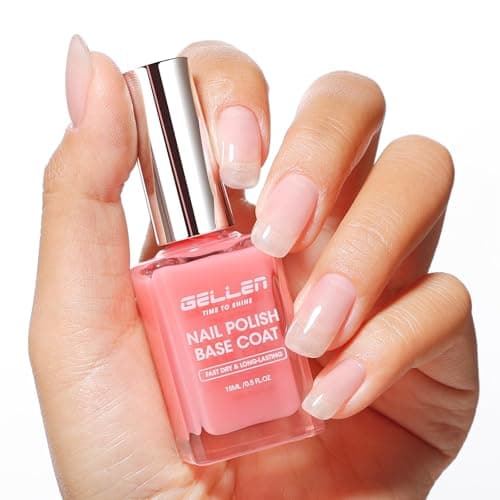 GELLEN Clear Pink Base Coat, HEMA-Free