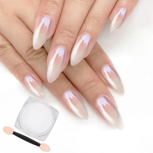 Artdone White Pearl Chrome Powder