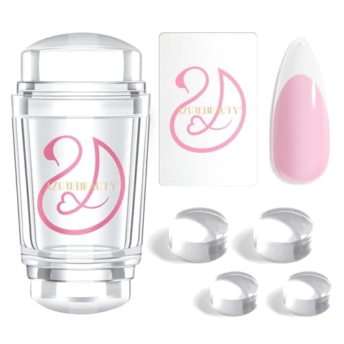 AZUREBEAUTY Dual-Head French Stamper, 6pc