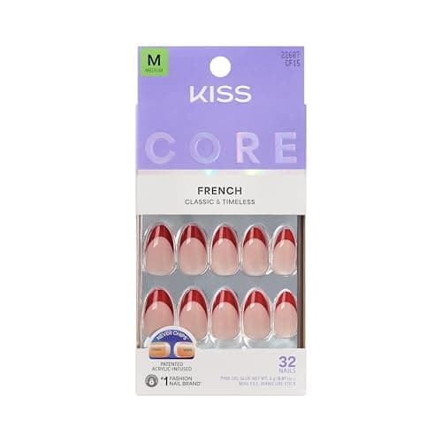 KISS Core 'Optimistic', Red Medium Almond