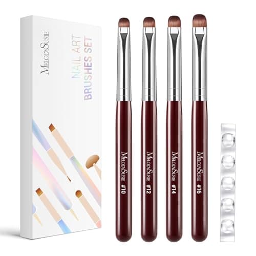 MelodySusie Rosewood French Brush Set, #10–#16