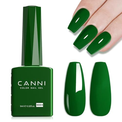 CANNI Emerald Dark Green Gel, 9 ml
