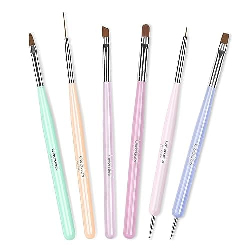 Beetles Nail Art Brush Set, 6pc