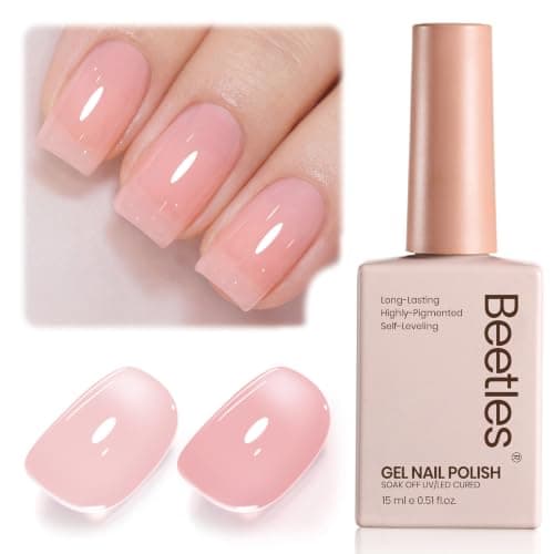 Beetles Sheer Pink Jelly, 15 ml