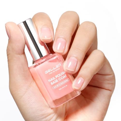 GELLEN Milky Pink Base Coat, No Lamp