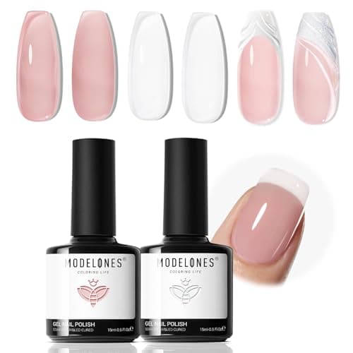 modelones Jelly Nude + Milky White Pair