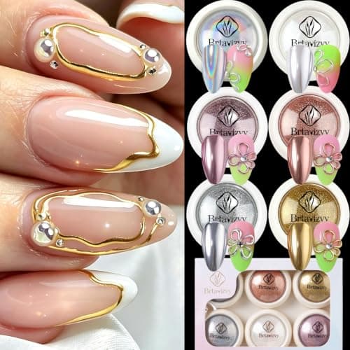 Brtavizvy Metallic Chrome Set, 6 Colours