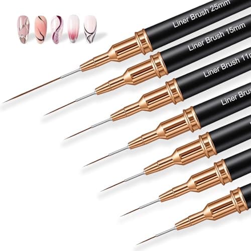 vivinin Fine Liner Brushes, 7pc