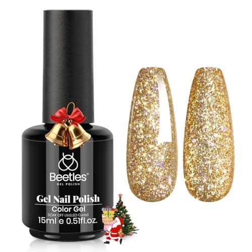 Beetles Starlit Gold Reflective Glitter